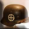 Danish 
                  M40 Schalburg Corps SS Parade Helmet