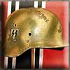 German Helmet Waffen SS Normandy