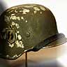 German M35 Waffen SS helmet