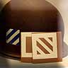 Third Infantry Division Helmet Decal