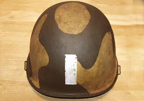 American WW2 M1C Helmet Officers Stripe