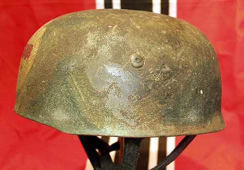 German Paratrooper Helmet M38 Normandy Medic