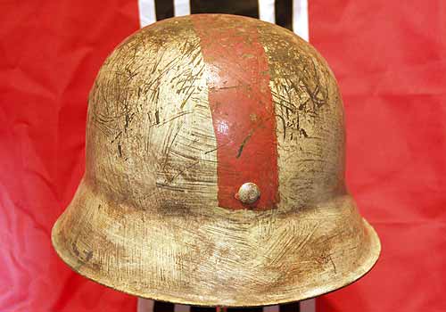 German Waffen SS Medical Helmet