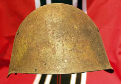 M33 Italian Waffen SS Helmet Relic