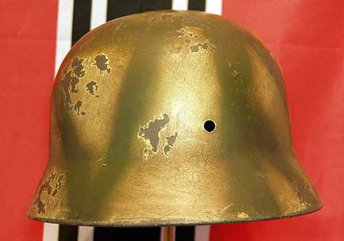 German Waffen SS Normandy Panzer Helmet