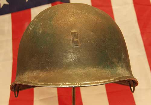 M2 D Bale Helmet 101st 377th Parachute Field Artillery Battalion