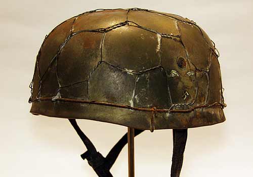 M38 Normandy Helmet chicken Wire