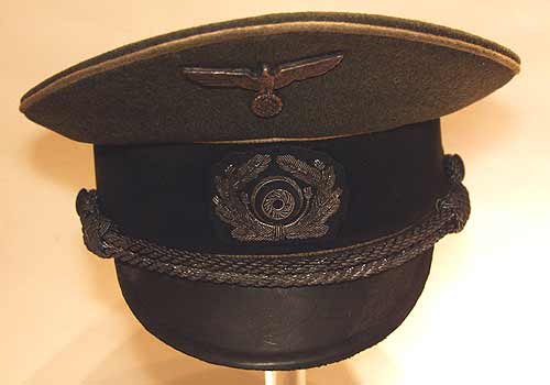 German Army Officer Peaked Cap