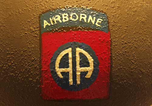 82d Airborne MP Helmet