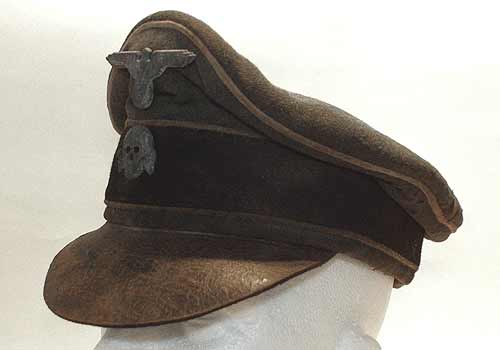 Waffen SS NCO Crusher Peaked Cap