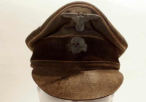 Waffen SS NCO Crusher Peaked Cap