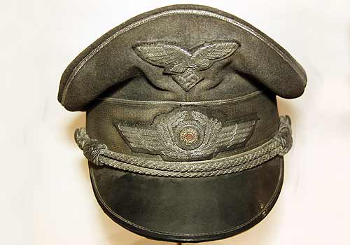 Luftwaffe Officers Peaked Cap