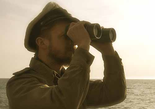 White U-Boat Commanders Peaked Cap